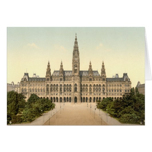 Rathaus, Vienna, Austria Cards (Front Horizontal)