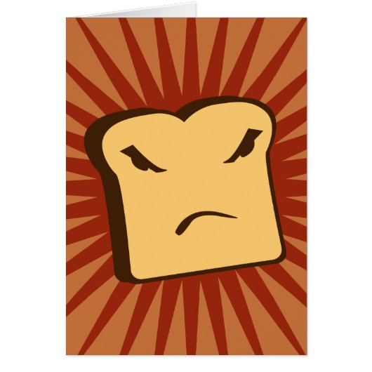 Rather Angry Toast Cards (Front)