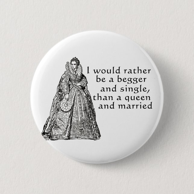 Rather Be A Beggar Button (Front)