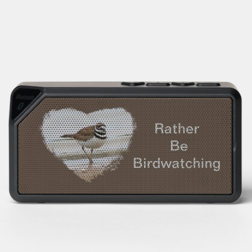 Rather Be Birdwatching Birding Hobby Beach Bird Bluetooth Speaker