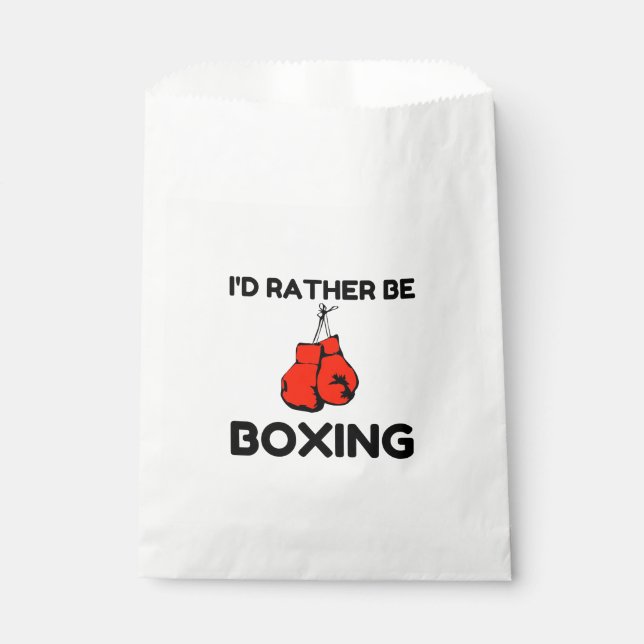 RATHER BE BOXING FAVOR BAG (Front)