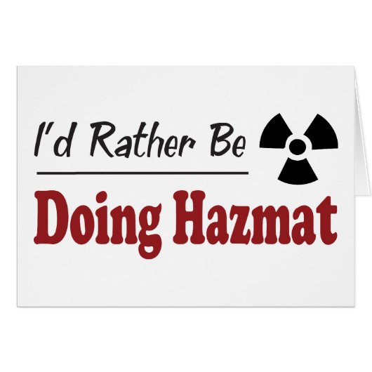 Rather Be Doing Hazmat Cards (Front Horizontal)