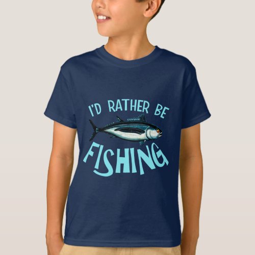 Rather Be Fishing T_Shirt