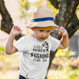 Dad Son Fishing Matching, Fishing, Father And Son T-shirt  Baby