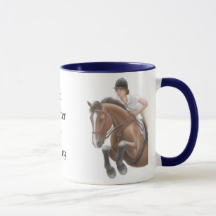 Rather be Riding Horse Mug