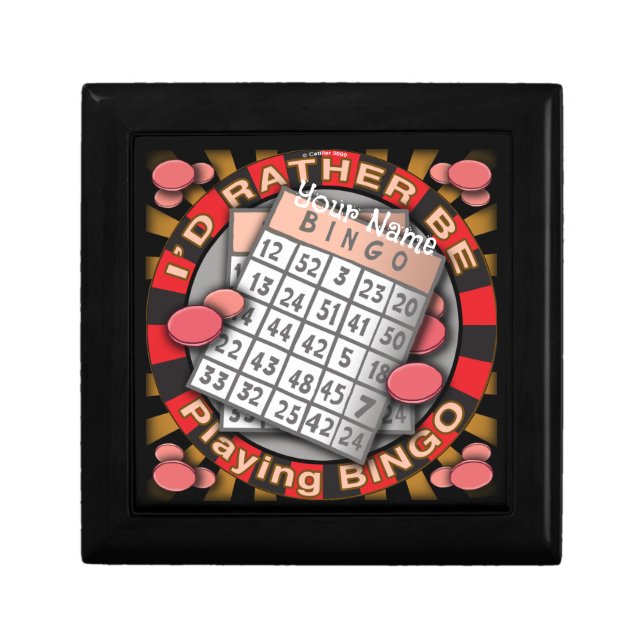Rather Play Bingo gift box (Front)