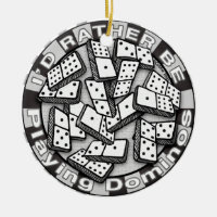 Dominos Ornament
