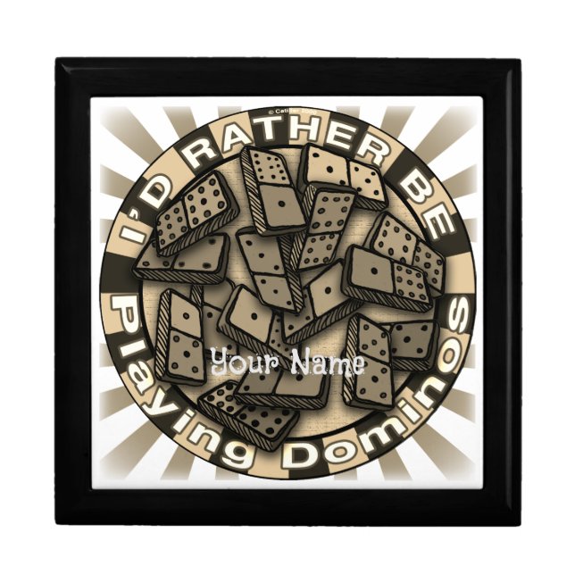 Rather Play Dominoes gift box (Front)