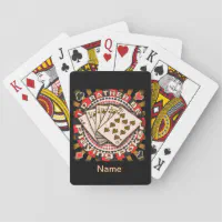 Rather Play Poker playing cards | Zazzle