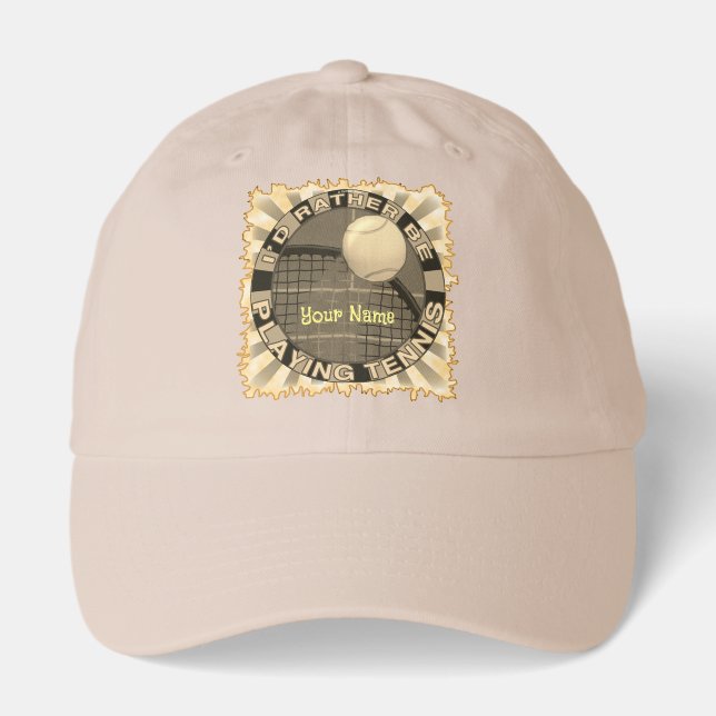 Rather Play Tennis Hat (Front)