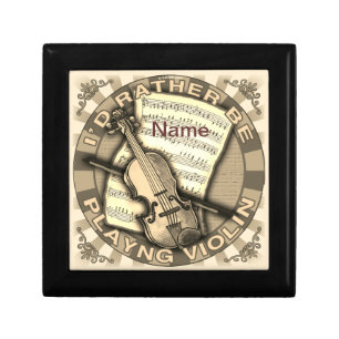 Rather Play Violin Gift Box