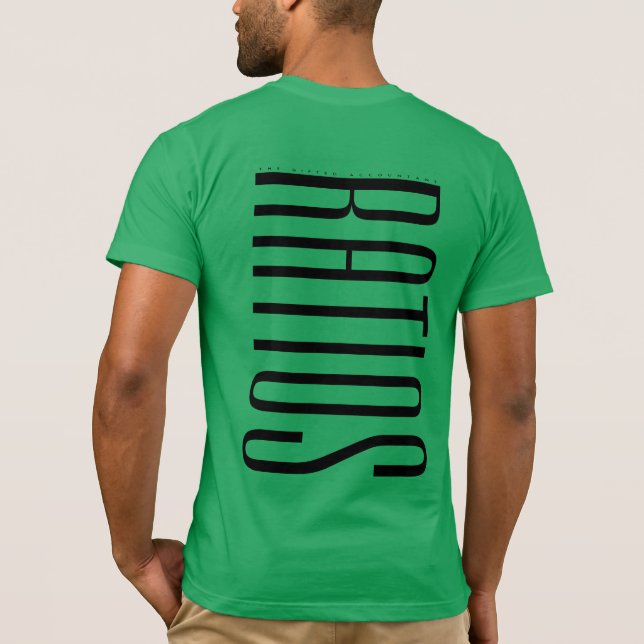 "RATIOS" T-Shirt (Back)