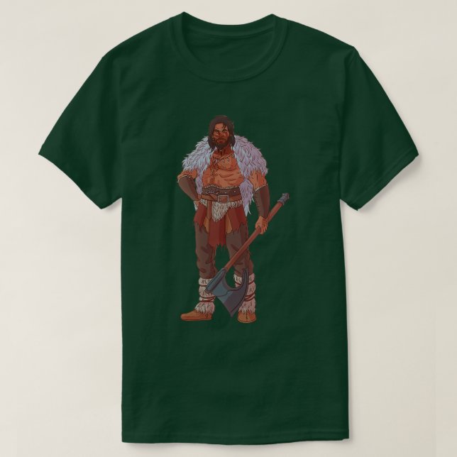 Ratk the barbarian T-Shirt (Design Front)