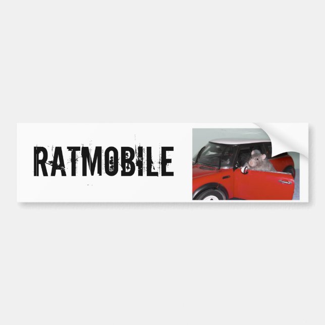 RATMOBILE BUMPER STICKER (Front)