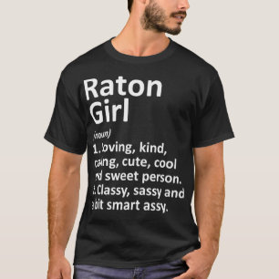 RATON L NM NEW MEXICO Funny City Home Roots Gift T-Shirt
