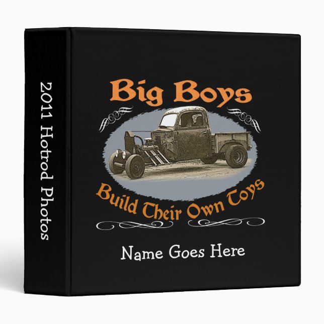 Ratrod Truck Binder (Front/Spine)