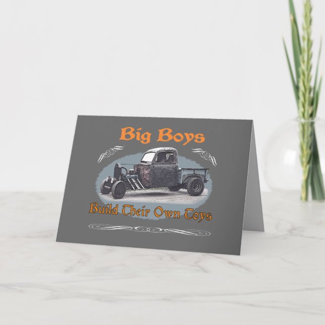 Ratrod Truck Card (Front)