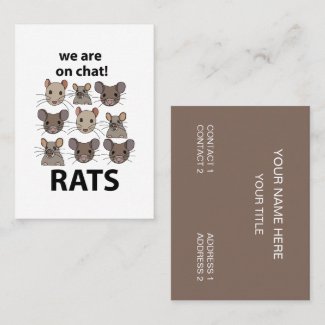 Rats Animal We Are On Chat Funny Rats