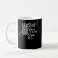 Rats Are Awesome Funny Rat Lover Apparel