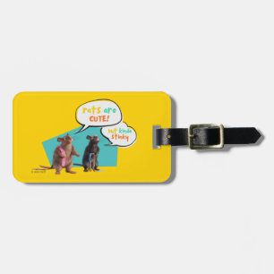 Rats Are Cute But Kinda Stinky Luggage Tag
