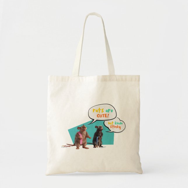Rats Are Cute But Kinda Stinky Tote Bag (Front)