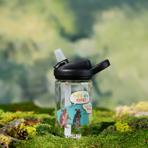 Rats Are Cute But Kinda Stinky Water Bottle