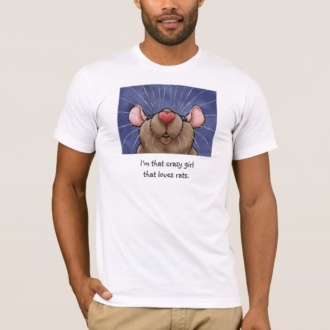 Rats = Love Rat T-Shirt (Front)