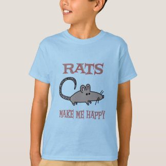 Rats Make Me Happy T-Shirt