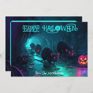 Rats 'n’ Jack: Sewer Spectacle Halloween card