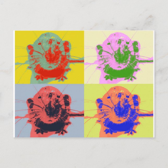 Rats Postcard (Front)