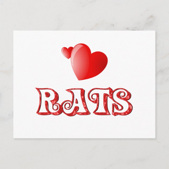 Rats Postcard (Front)