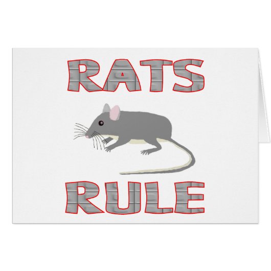 RATS RULE CARDS (Front Horizontal)