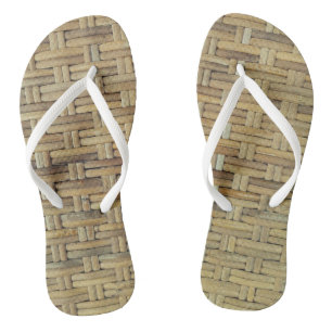Rattan Flip Flops