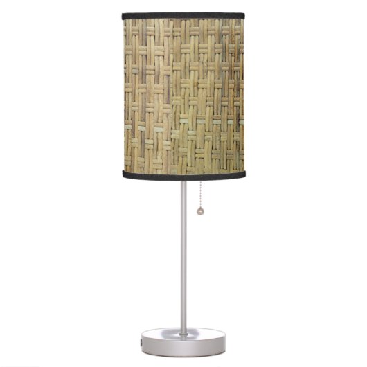 Rattan Table Lamp (Left)