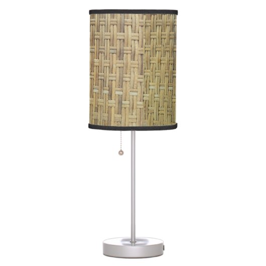 Rattan Table Lamp (Right)
