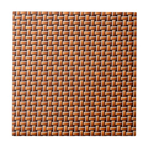 Rattan texture tile
