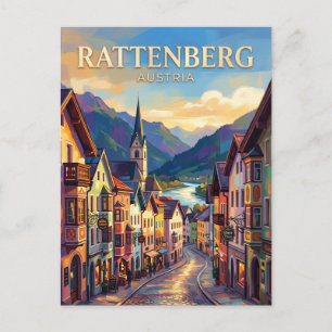 Rattenberg Austria Postcard