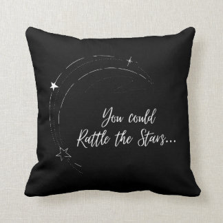 Rattle the Stars Throw Pillow