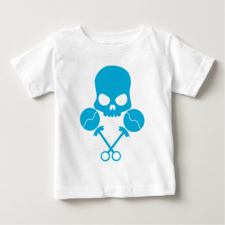 Rattler Skull - In death defying blue! Baby T-Shirt