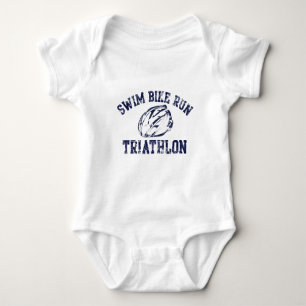 Rattleship Triathlon Gear Baby Bodysuit
