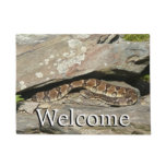 Rattlesnake at Shenandoah National Park Doormat