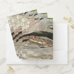 Rattlesnake at Shenandoah National Park Pocket Folder