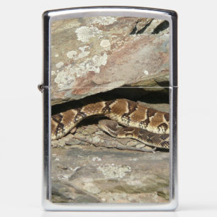 Rattlesnake at Shenandoah National Park Zippo Lighter