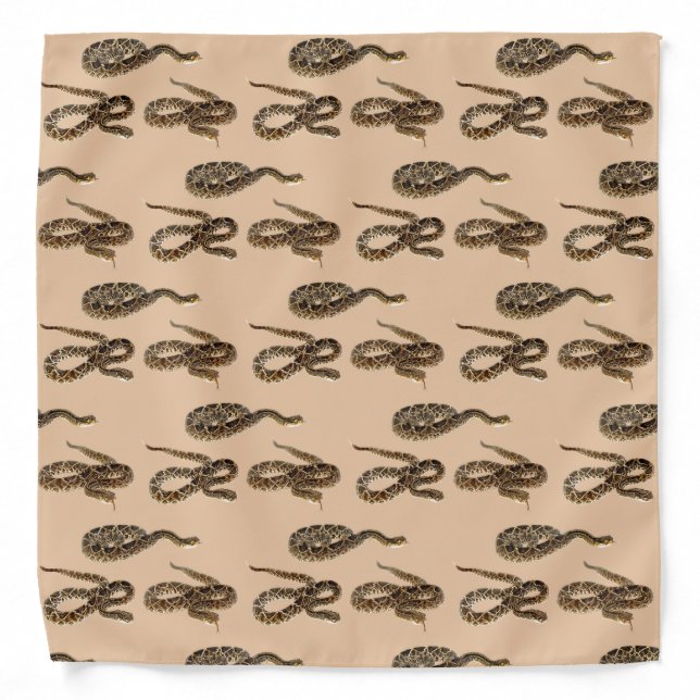 Rattlesnake Bandana (Front)