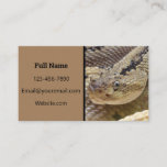 Rattlesnake Business Card