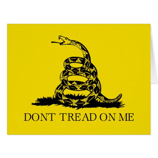 Rattlesnake Gadsden Flag: Fight, Resistance (Front Horizontal)