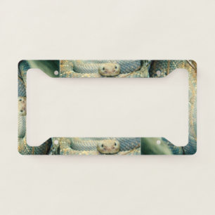 Rattlesnake License Plate Frame