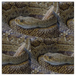 Rattlesnake photo fabric