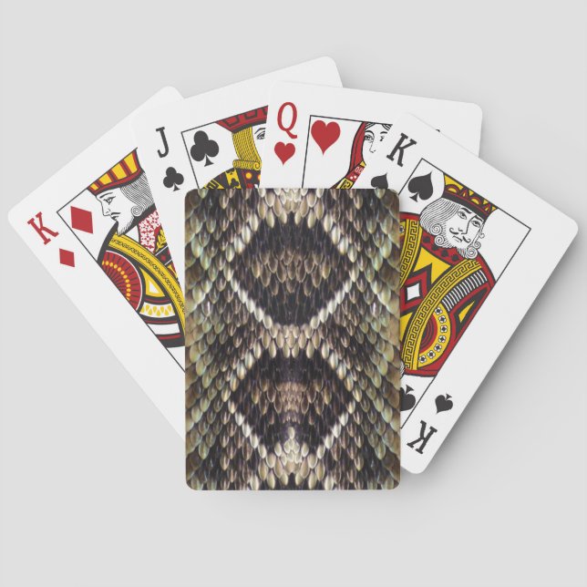 Rattlesnake Playing Cards (Back)