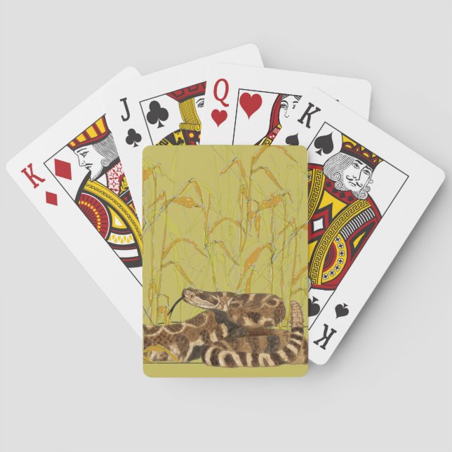 Rattlesnake Poker Cards (Back)